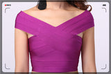 Top Off Shoulder Fashion Tank Top For Women Hip Busiter Crop