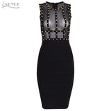 Sleeveless O Neck Beading Mini Dresses