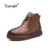 Retro Handmade Ankle Boots