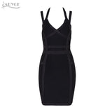 Sexy Halter Bandage Nightclub Celebrity Evening Party Dresses