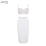 Short Top&Bodycon Skirt  Dress 2 pieces Set