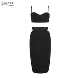 Short Top&Bodycon Skirt  Dress 2 pieces Set