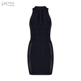Mesh Sleeveless Mini Dress Women Dress