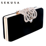 SEKUSA Clutch Crown wedding Evening Bags