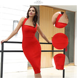 Elegant Halter Knee Length Spring Dress