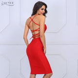 Apricot Hollow Out Dress