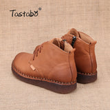Tastabo Hakiki Leather Foot Womens Drawings High Quality Fashion Women's