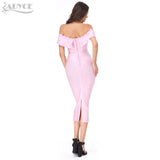 Off The Shoulder Strapless Dress