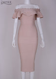 Off The Shoulder Strapless Dress
