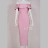 Off The Shoulder Strapless Dress