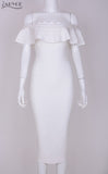 Off The Shoulder Strapless Dress