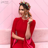 Flare Sleeve Mini Evening Party Dress