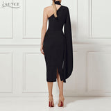 Elegant One Shoulder Runway Dress