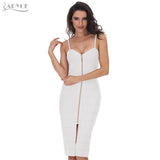 Apricot Spaghetti Strap V-Neck Dress