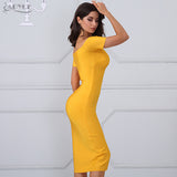 Sexy Off The Shoulder Short Sleeve Zipper Front Both Side Dress