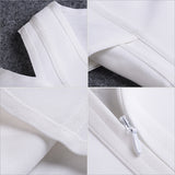 V Neck Short Sleeve Ruffles Mid-Calf Length Dress