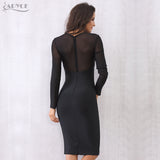 O Neck Long Sleeve Dress
