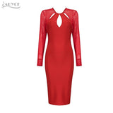 O Neck Long Sleeve Dress