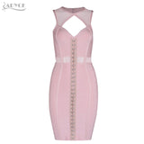 Sexy Sleeveless Mesh Bodycon Dress Women Dress