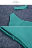 Hollow Out Halter Mini Bandage Dress