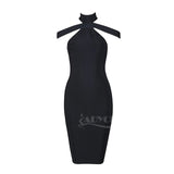 Sexy Off The Shoulder Halter Women Dress