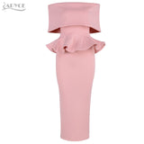 Slash Neck Short Sleeve Dress