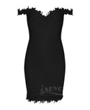 Off Shoulder Lace Dress