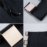Hollow Out Short Top&Ankle Length Pants