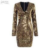 Sequins Embellished Runway Dress