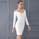 Halter Long Sleeve Sexy Women Dress