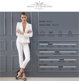 Long Sleeve Jacket&Pants 2 Two Pieces Women Set