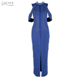 Turtleneck Sexy Back Splitting Dress