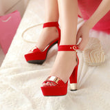 High Heels Sandals Platform Shoes Woman