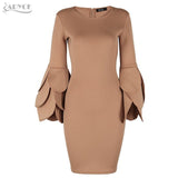 Vestido De Festa Sexy Spring Casual Black Bodycon Dress