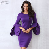 Vestido De Festa Sexy Spring Casual Black Bodycon Dress