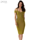 Off the Shoulder Stunning Celebrity Prom Sexy Bodycon Dress