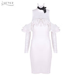 Sexy Off The Shoulder Hollow  Party Dress