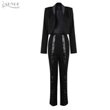 Long Sleeve Jacket&Pants Party Women Set