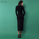Beads Embellished Patchwork Sexy O Neck Dress Women Dress