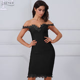 Off Shoulder Lace Dress