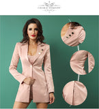 Crop Tops&Shorts&Jacket 3 Three Pieces Set