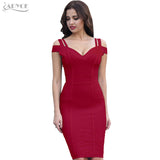 Off the Shoulder Stunning Celebrity Prom Sexy Bodycon Dress