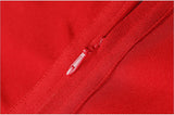Jumpsuits Elegant Red Sexy Deep V-Neck Hollow Out Jumpsuit Bodysuit
