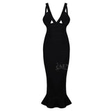 Sexy Hollow Out Sleeveless Bandage Dress