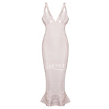 Sexy Hollow Out Sleeveless Bandage Dress