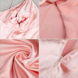 Sexy Sleeveless Backless Spaghetti Strap Irregular Party Dress
