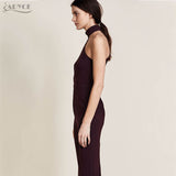 Jumpsuits Black Halter One Shoulder Sleeveless Rompers Woman Bodysuits
