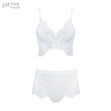 Tops&Bodysuit Sexy Lace Dress Set