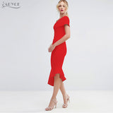 One Shoulder Sleeveless Ruffles Dress