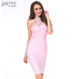 Floral O Neck Sleeveless Mini Dress